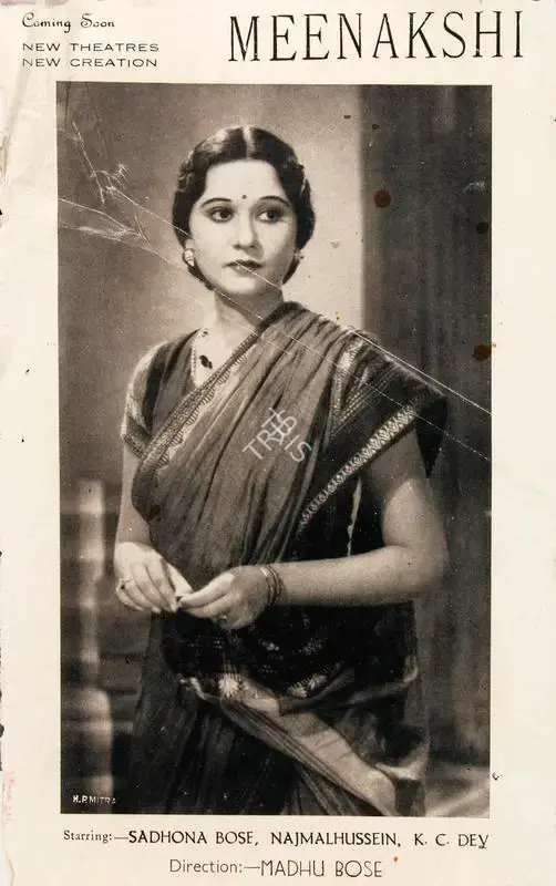 Modhu Bose (Director), Meenakshi, 1942, Song-Synopsis Booklet