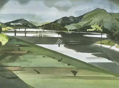 Shibu Natesan (Artist), Mullukadi, 1999, Painting
