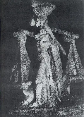 Ramkinkar Baij (Artist), Santhal Family, 1938, Sculpture