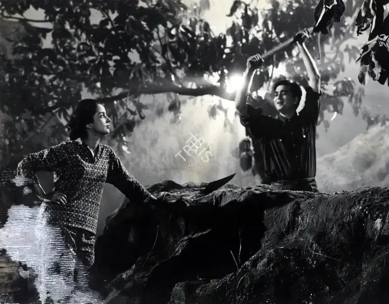 K.H. Kapadia (Cinematographer), Yeh Rastey Hain Pyar Ke, 1963, Photographic Still