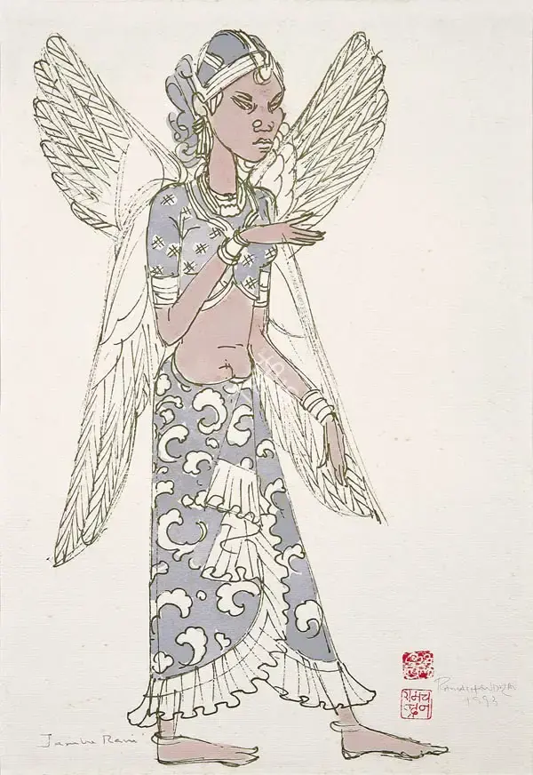 A. Ramachandran (Artist), Untitled, 1993, Painting