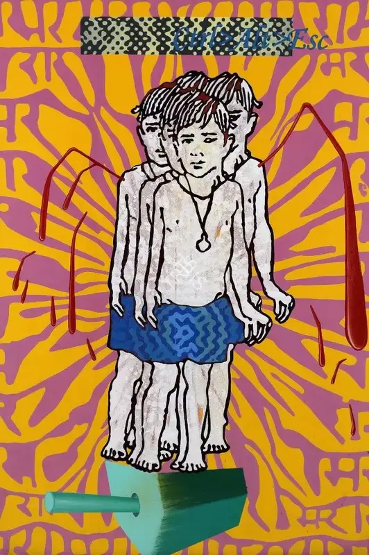 Jitish Kallat (Artist), Humiliation Tax - I, 2005, Painting