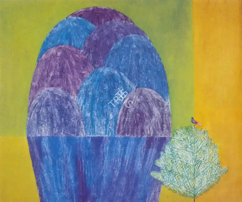 J. Swaminathan (Artist), The Abode, 1971, Painting
