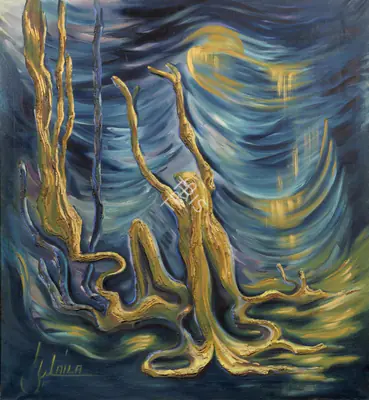 Laila Shahzada (Artist), Corrosion, Painting