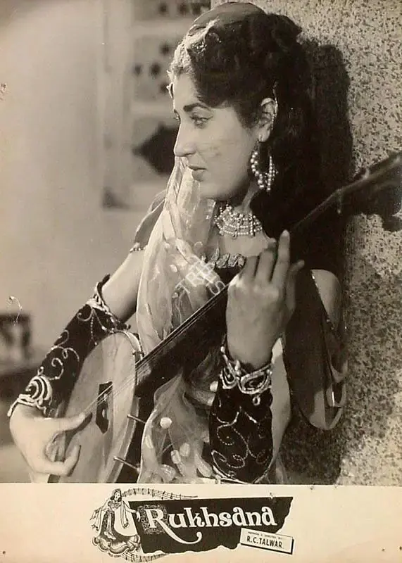 Prakash Malhotra (Cinematographer), Rukh Sana, 1955, Lobby Card