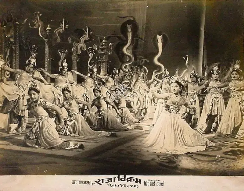 Dhirubhai Desai (Director), Raja Vikram, 1957, Lobby Card