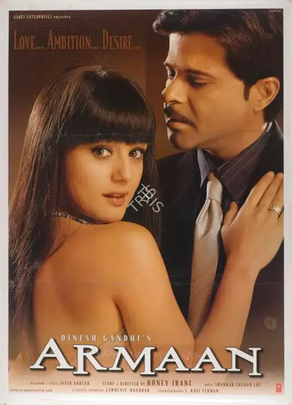 Dinesh Gandhi (Producer), Armaan, 2003, Full Sheet Poster