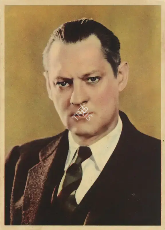 Nestle (Sponsor), Nestle (Sponsor), Stars of the Silver Screen: Lionel Barrymore | Trading Card, 1930s, Trading Card