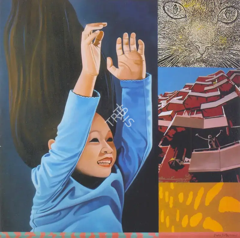 Joydip Sengupta (Artist), Blue, 2007, Painting