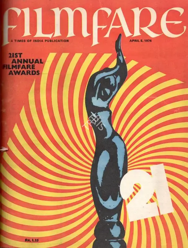 B.K. Karanjia (Editor), Filmfare, 1974, Magazine