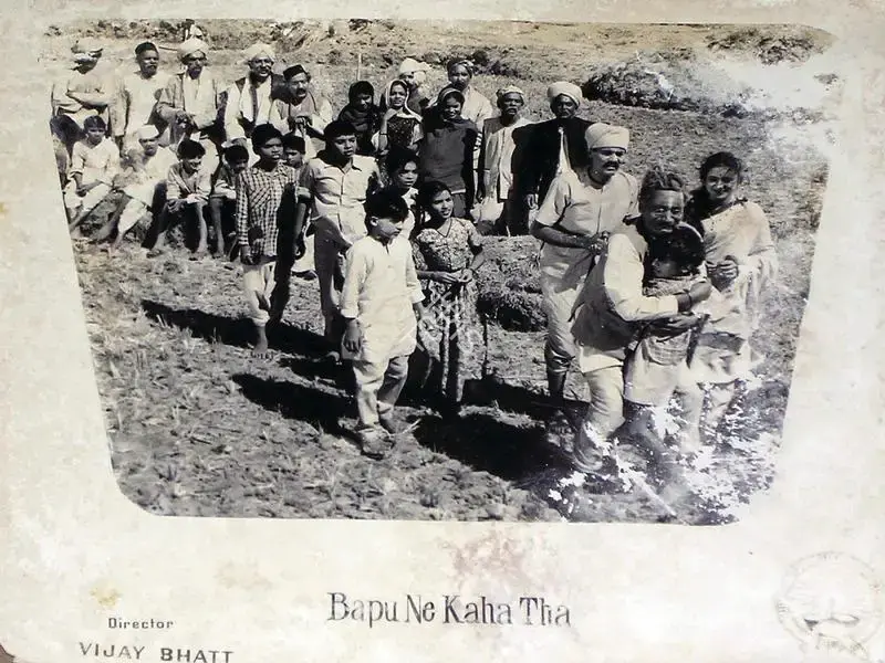 Vijay Bhatt (Director), Bapu Ne Kaha Tha, 1962, Lobby Card