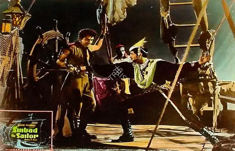 Nanabhai Bhatt (Director), Sinbad Jahaaji, 1952, Lobby Card