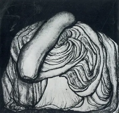Jogen Chaudhury (Artist), Life-I, 1974, Painting