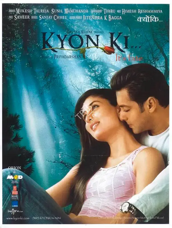 Sunil Manchanda (Producer), Kyon Ki, 2005, Full Sheet Poster