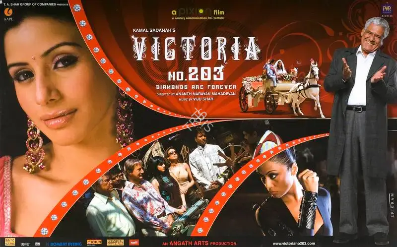 Kamal Sadanah (Producer), Victoria No 203, 2007, Lobby Card