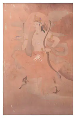 Surendranath Ganguly (Artist), Kartikeya, 1910, Graphic Art