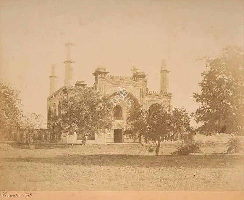 Unknown (Photographer), Secundra Gate, 1880, Antiquarian Photograph