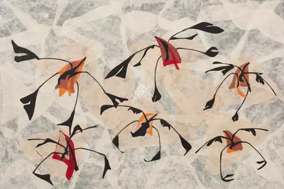 Manisha Parekh (Artist), Wings - 3, 2006, Painting