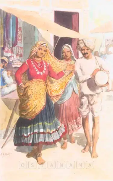 A.H. Muller (Artist), Nautch Girl, Painting