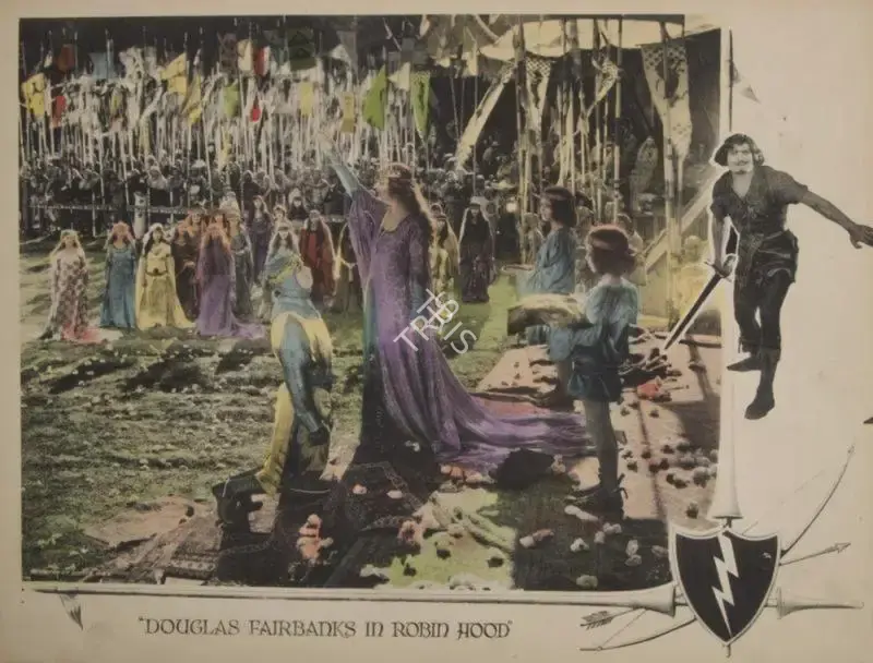 Allan Dwan (Director), The Iron Mask, 1929, Lobby card