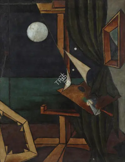 A.A. Raiba (Artist), Untitled, 1967, Painting