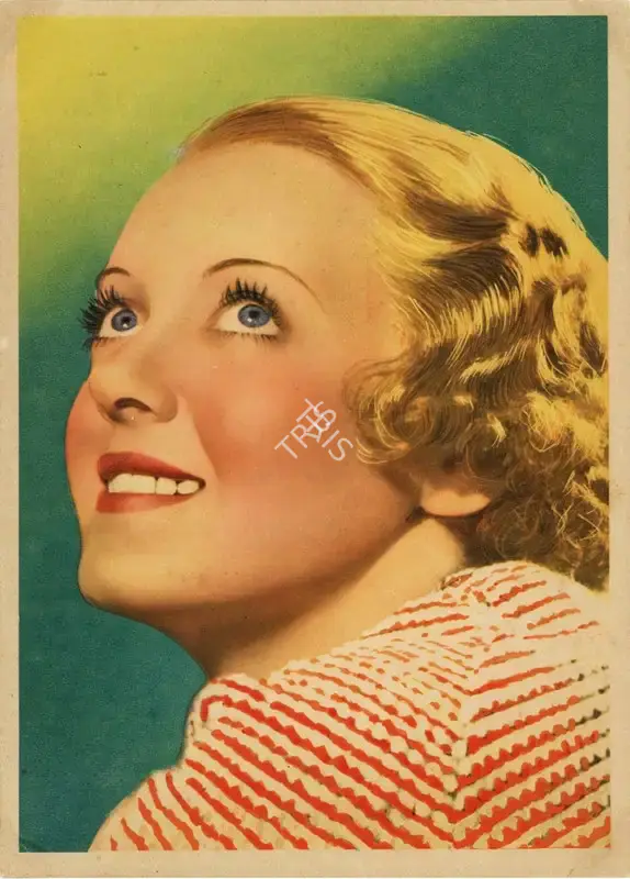 Nestle (Sponsor), Nestle (Sponsor), Stars of the Silver Screen: Bette Davis | Trading Card, 1930s, Trading Card