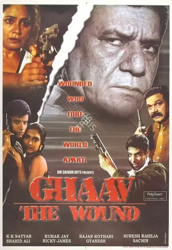 Kumar Jay (Director), Ghaav The Wound, 2002, Full Sheet Poster
