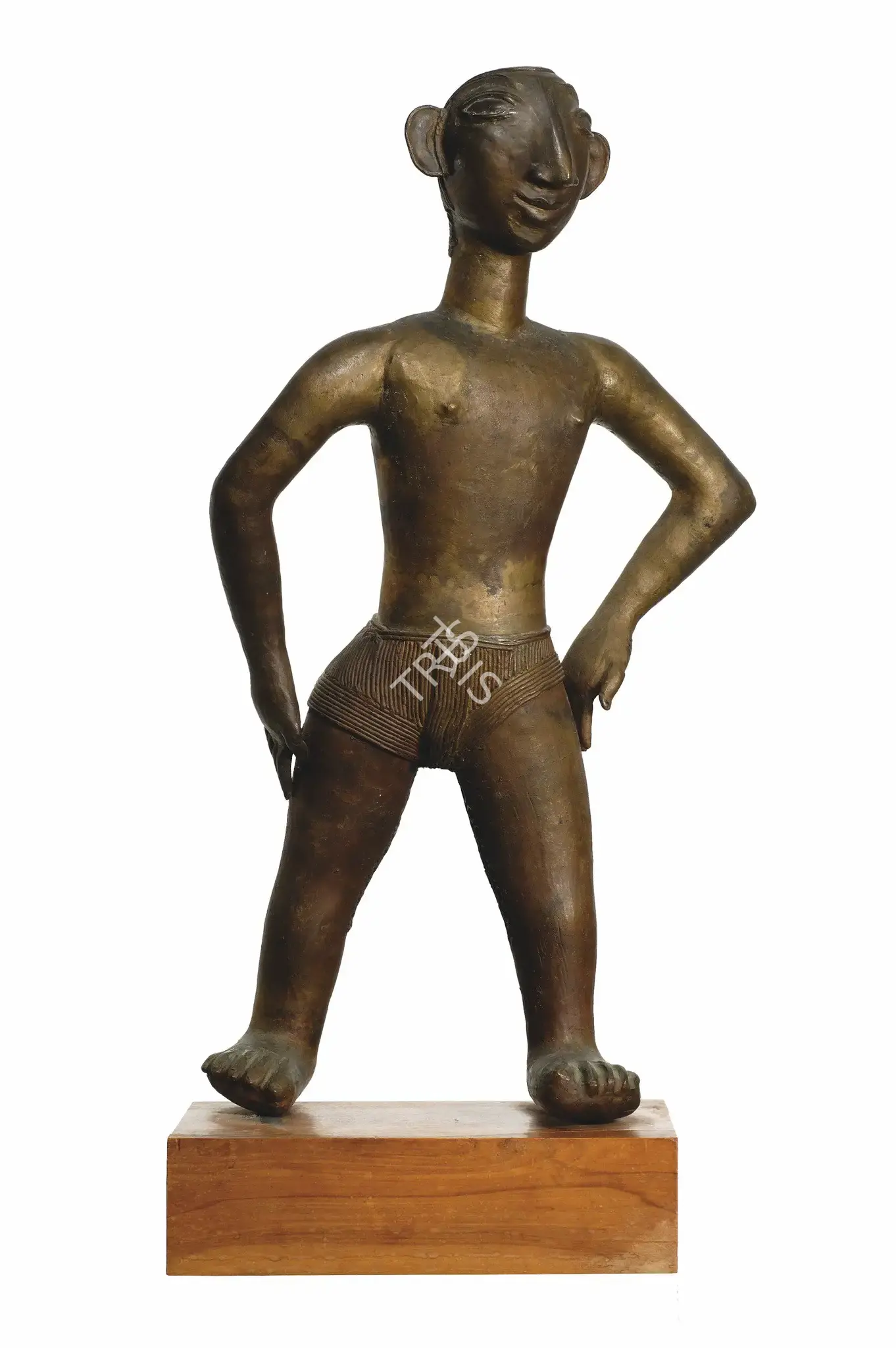 Meera Mukherjee (Artist), Figure, 1981, Sculpture