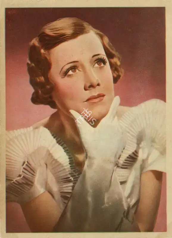 Nestle (Sponsor), Nestle (Sponsor), Stars of the Silver Screen: Irene Dunne | Trading Card, 1930s, Trading Card