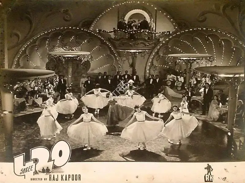 Radhu Karmakar (Cinematographer), Shree 420, 1955, Lobby Card