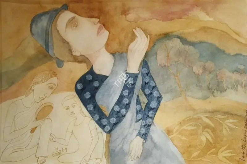 Lalitha Lajmi (Artist), Dream I, 2017, Painting
