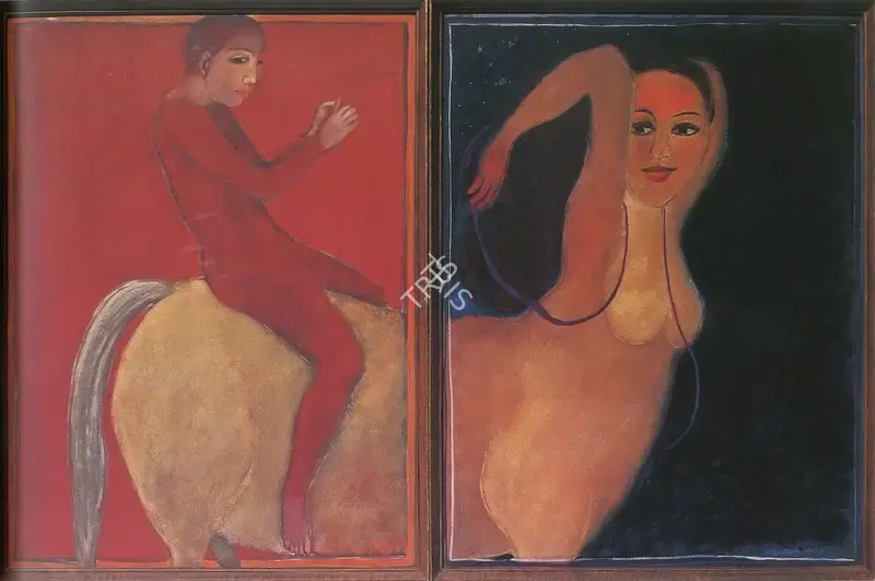 Gogi Saroj Pal (Artist), Swayambram, 1989, Painting