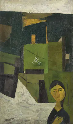 Ramkumar (Artist), Untitled, 1959, Painting