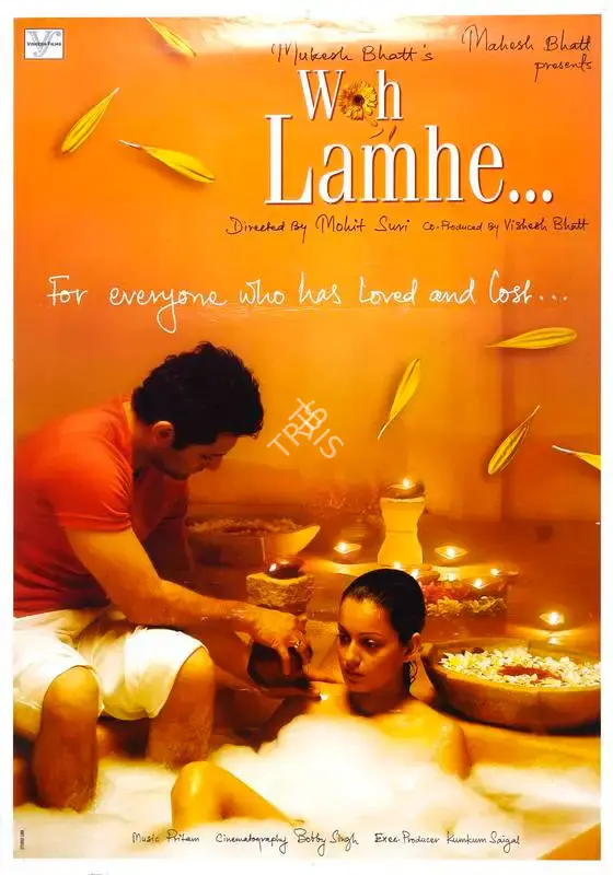 Mukesh Bhatt (Producer), Woh Lamhe, 2006, Full Sheet Poster