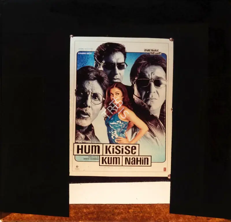 Afzal Khan (Producer), Hum Kisise Kum Nahin, 2002, Glass Slide