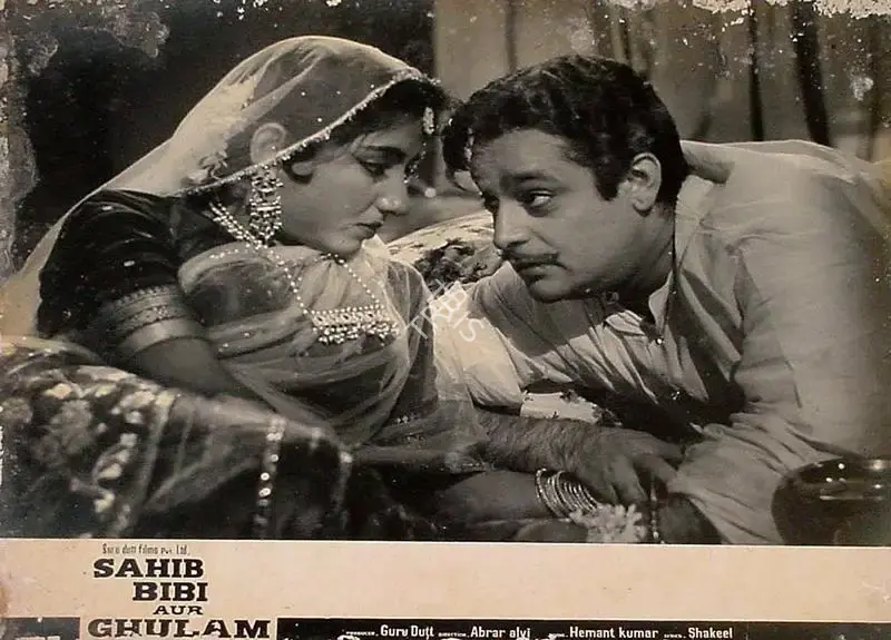 V.K. Murthy (Cinematographer), Sahib Bibi Aur Ghulam, 1962, Lobby Card