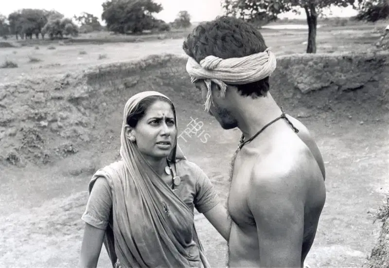 Satyajit Ray (Director), Sadgati, 1981, Photographic Still