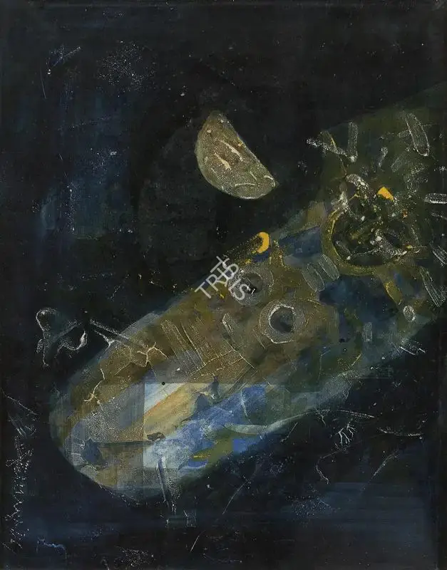 Ganesh Pyne (Artist), Untitled, 1969, Painting