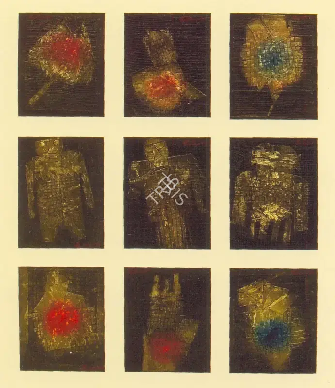 Partho P. Deb (Artist), Untitled, 1990, Painting