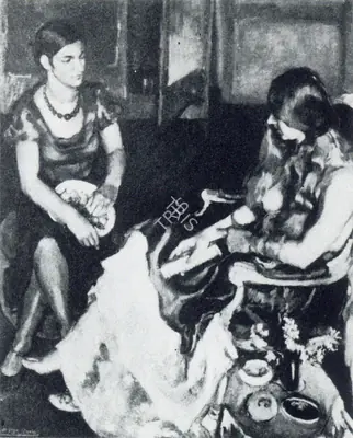 Amrita Sher-Gil (Artist), Young Girls, 1932, Painting