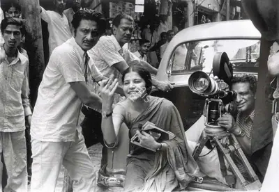 Nemai Ghosh (Still Photographer), Jana Aranya, 1976, Working Still