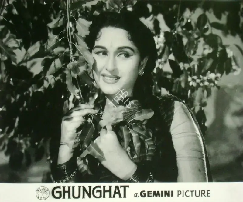 Ramanand Sagar (Producer), Ghungat, 1960, Lobby Card