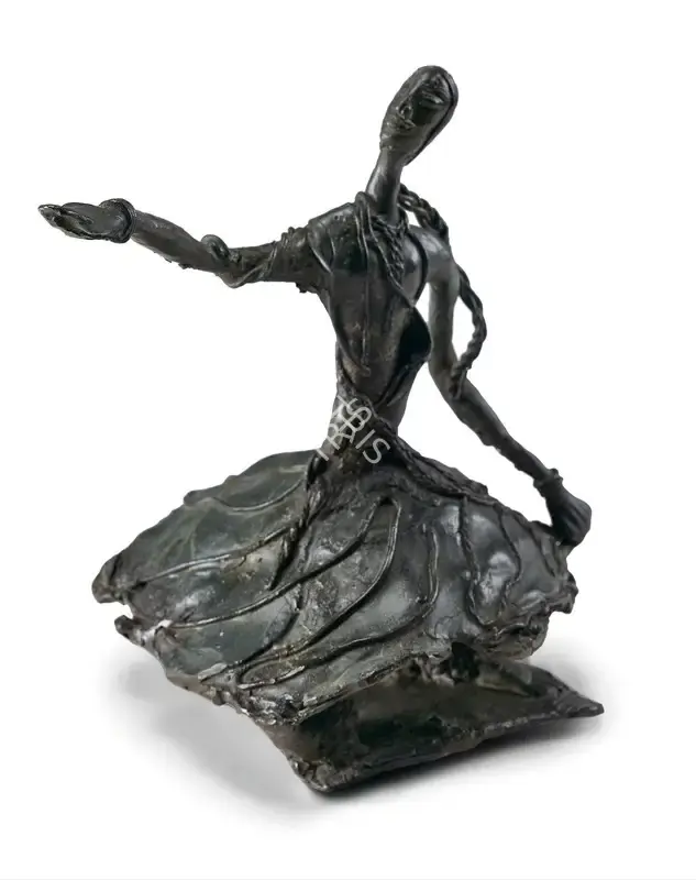 Mukherjee, Meera (Artist). Dancer, n.d. | Sculpture, Pu.Onl/15.02.24, 2024 · Pundole