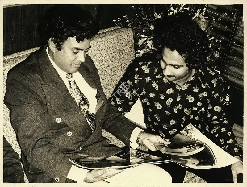 G.P. Sippy (Producer), Sholay, 1975, Photographic Still