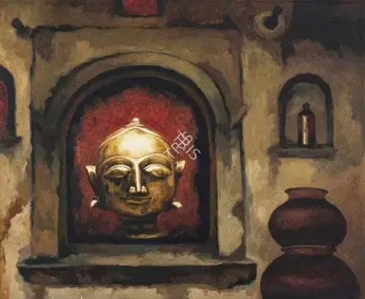 Sanjay Bhattacharya (Artist), Untitled, 1997, Painting