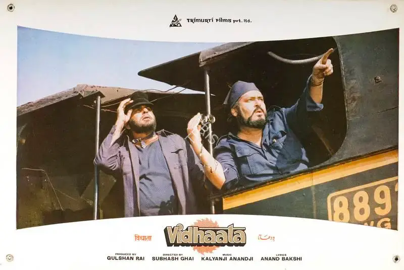 Gulshan Rai (Producer), Vidhaata, 1982, Lobby Card