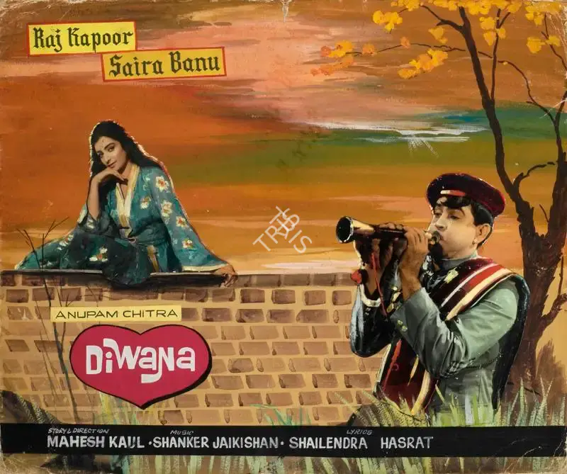 Mahesh Kaul (Director), Diwana, 1967, Showcard