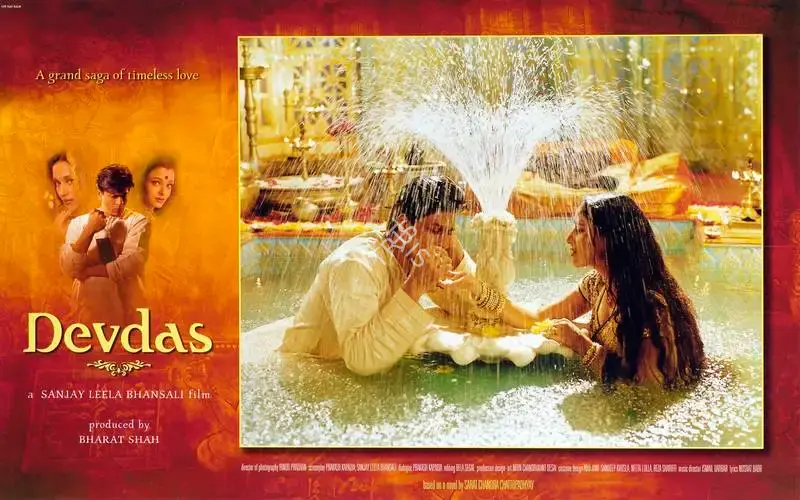 Binod Pradhan (Cinematographer), Devdas, 2002, Lobby Card