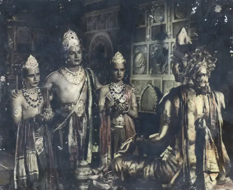 P.G. Kukde (Cinematographer), Ram Rajya, 1943, Photographic Still