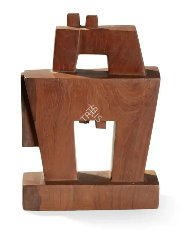Bhagat, Dhanraj (Artist). Untitled (Horse Series), c.1950s | Sculpture, Sa.Onl/27.06.24, 2024 · Saffronart